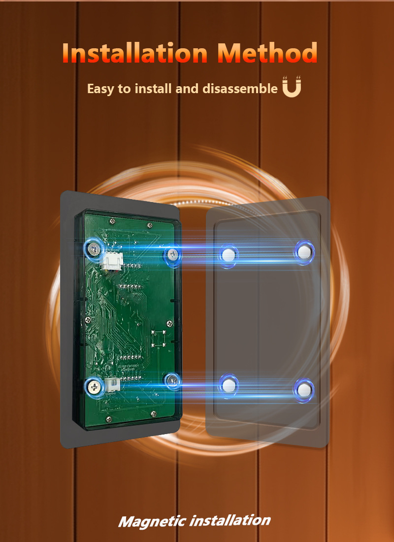 DIY UNIVERSAL Infrared Sauna&Traditional Sauna SAUNA CONTROL PANEL KIT With WIFI(LW-20)