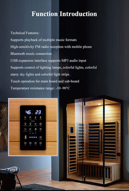 DIY UNIVERSAL Infrared Sauna&Traditional Sauna SAUNA CONTROL PANEL KIT Sauna Repair Kit（X-1）