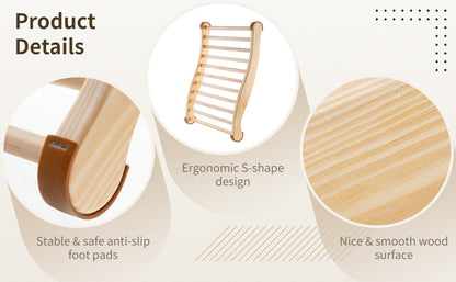 SaunaPartsWorld pine wood Sauna Backrest-2pcs