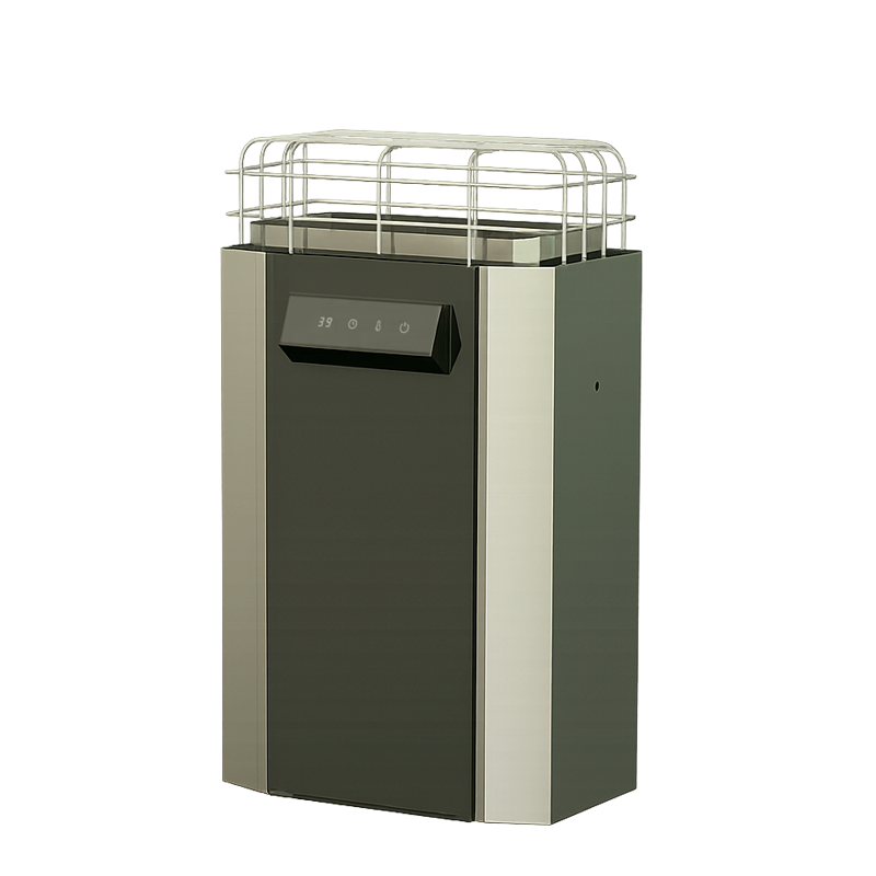 Luxury Wall-Mounted Sauna Heater with Built-in Bluetooth Speaker & Integrated Controller – 240V 3.5KW