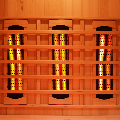 SaunaPartsWorld  Infrared Full Spectrum Sauna Heater Element Kit | 4x 350W Full spectrum infraredTubes + 2x 320W far-infrared Panels | DIY Home Infrared Sauna Heater Element Set