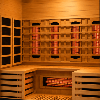 DIY Infrared Sauna Heater Kit – 4 Carbon Fiber Heating Panels + 3 Full Spectrum Infrared Heaters