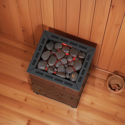 SaunaPartsWorld-Luxury sauna  heater equipped with aunique heat circulation system*LS-6KW