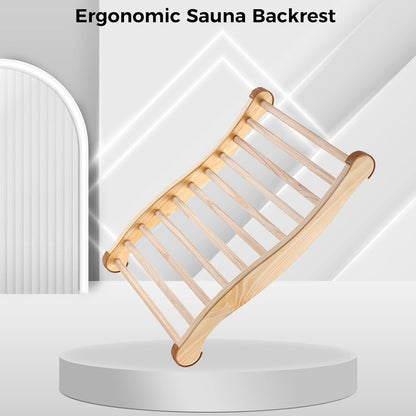SaunaPartsWorld pine wood Sauna Backrest-2pcs
