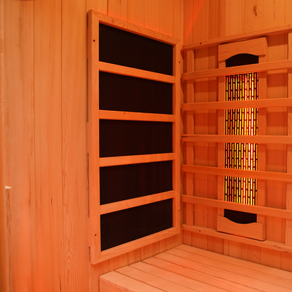 SaunaPartsWorld  Infrared Full Spectrum Sauna Heater Element Kit | 4x 350W Full spectrum infraredTubes + 2x 320W far-infrared Panels | DIY Home Infrared Sauna Heater Element Set