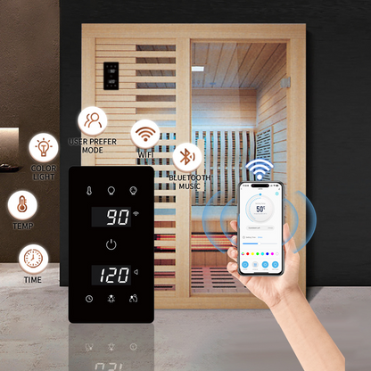 DIY UNIVERSAL Infrared Sauna&Traditional Sauna SAUNA CONTROL PANEL KIT With WIFI（LW-20）