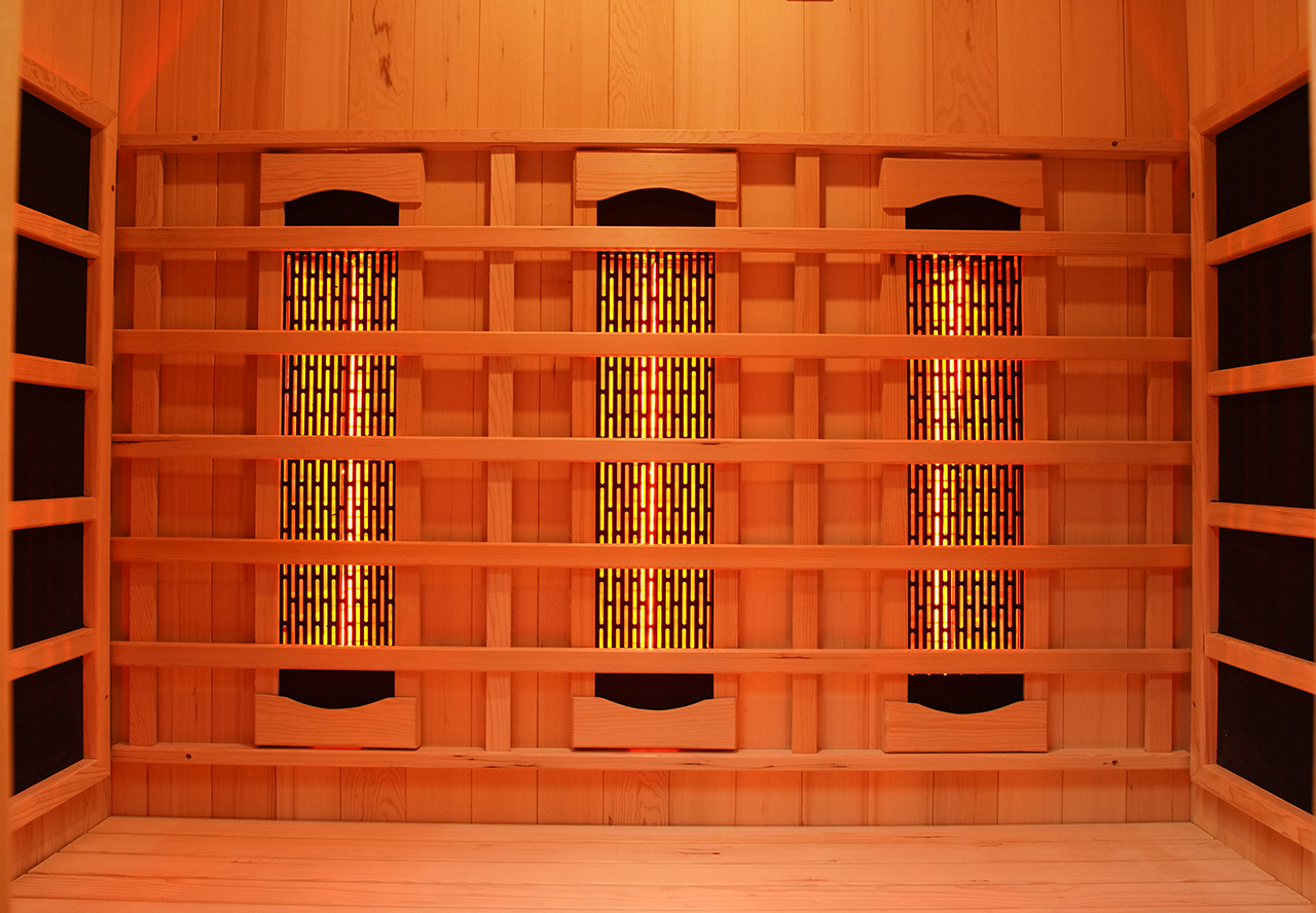 SaunaPartsWorld  Infrared Full Spectrum Sauna Heater Element Kit | 4x 350W Full spectrum infraredTubes + 2x 320W far-infrared Panels | DIY Home Infrared Sauna Heater Element Set