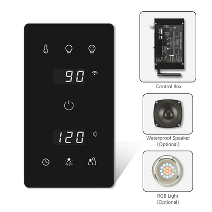 DIY UNIVERSAL Infrared Sauna&Traditional Sauna SAUNA CONTROL PANEL KIT With WIFI（LW-20）