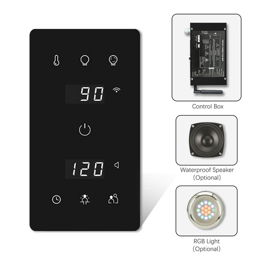 DIY UNIVERSAL Infrared Sauna&Traditional Sauna SAUNA CONTROL PANEL KIT With WIFI（LW-20）