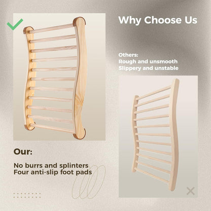 SaunaPartsWorld pine wood Sauna Backrest-2pcs