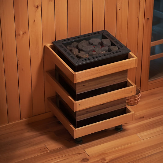 SaunaPartsWorld-Luxury sauna  heater equipped with aunique heat circulation system*LS-06