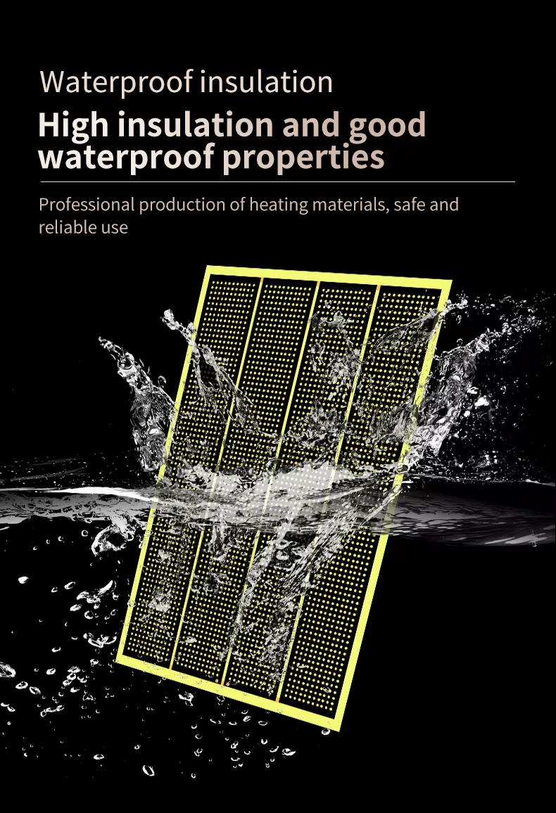 DIY Infrared Heating Panel Kit for 1-2 Person Sauna – 2000W Full Set