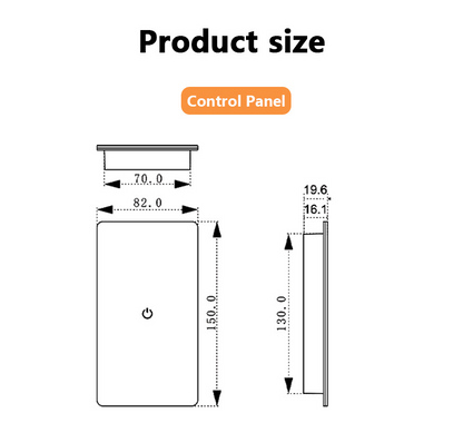 DIY UNIVERSAL Infrared Sauna&Traditional Sauna SAUNA CONTROL PANEL KIT With WIFI（LW-20）