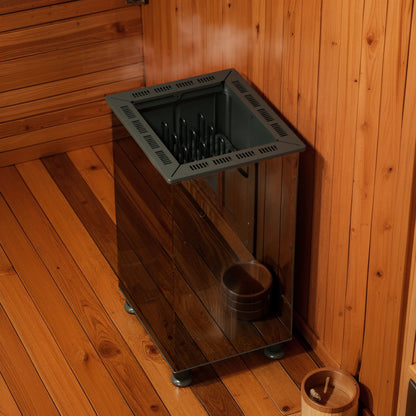 SaunaPartsWorld-Luxury sauna  heater equipped with aunique heat circulation system*LS-6KW