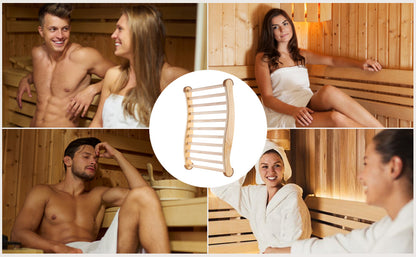 SaunaPartsWorld pine wood Sauna Backrest-2pcs