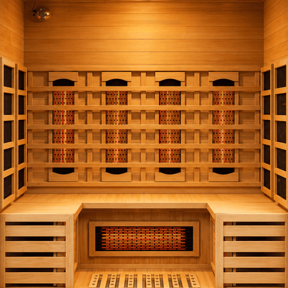 DIY Infrared Sauna Heater Kit – 4 Carbon Fiber Heating Panels + 3 Full Spectrum Infrared Heaters