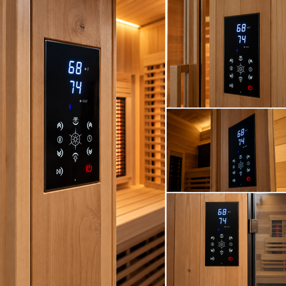 DIY UNIVERSAL SAUNA WI-FI CONTROL PANEL & POWER SUPPLY KIT REPLACEMENT KIT POR-3 (SC-128BOX)