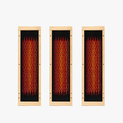 DIY Infrared Sauna Heater Kit – 4 Carbon Fiber Heating Panels + 3 Full Spectrum Infrared Heaters