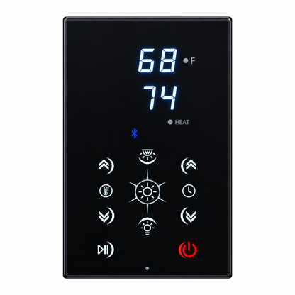 DIY UNIVERSAL SAUNA WI-FI CONTROL PANEL & POWER SUPPLY KIT REPLACEMENT KIT POR-3 (SC-128BOX)