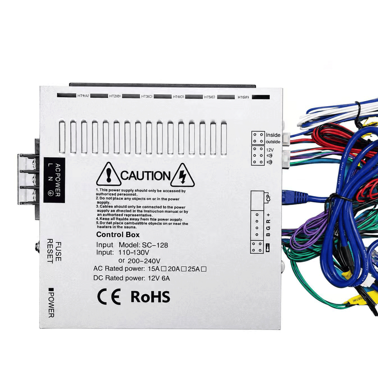 DIY UNIVERSAL SAUNA CONTROL PANEL & POWER SUPPLY KIT REPLACEMENT KIT (G-128)