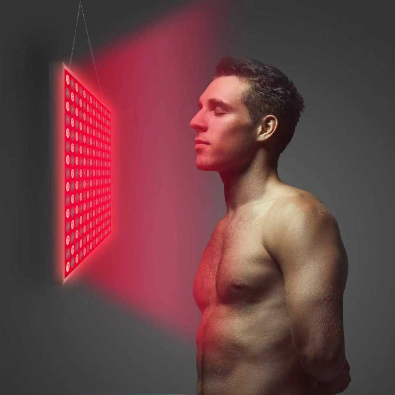 Infrared Sauna Red Light Therapy Lamps Panel | 660nm + 850nm Dual Wavelength | 225 LEDs | 45W| 120V