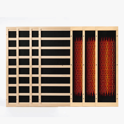 DIY Infrared Sauna Heater Kit – 4 Carbon Fiber Heating Panels + 3 Full Spectrum Infrared Heaters