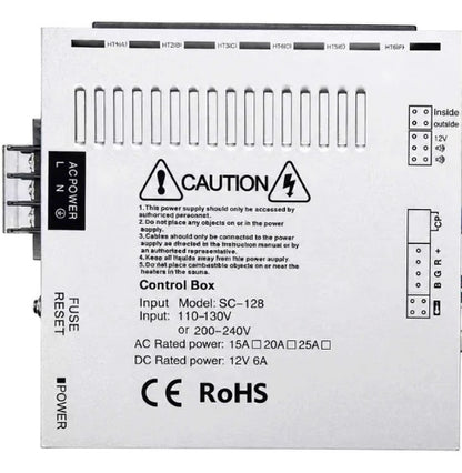POR-1 Upgraded Wi-Fi Sauna Control Panel for SC-128 Power Box – Control Panel Only