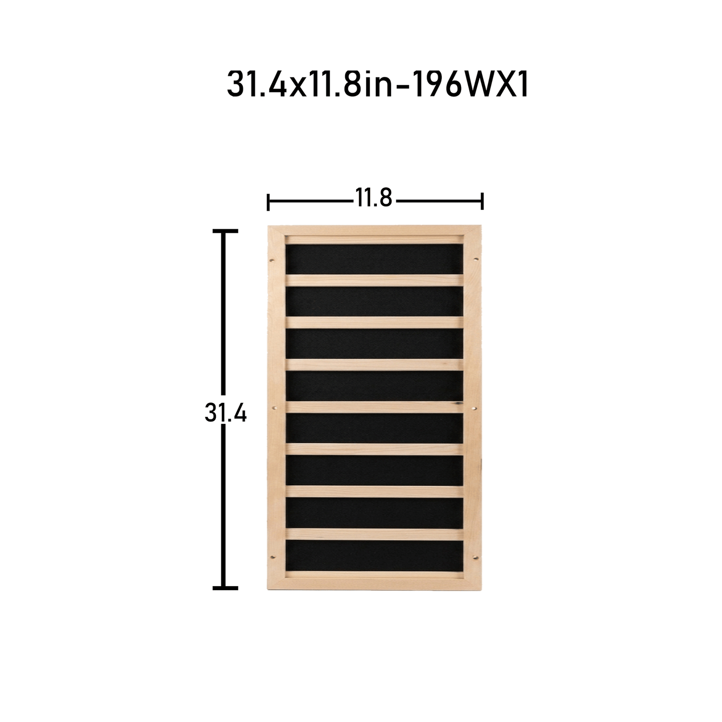 DIY  Infrared Sauna Heater IR Panel Kit (5 Panels) – 2116W | 110-240V