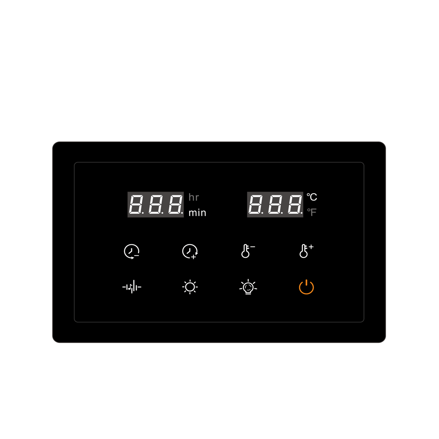 WiFi Infrared Sauna Control Panel Kit – Universal Replacement Controller for Infrared Sauna Repair & DIY Sauna -LW21 (110-240V 3000W Power Supply)
