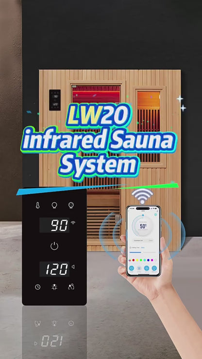 DIY UNIVERSAL Infrared Sauna&Traditional Sauna SAUNA CONTROL PANEL KIT With WIFI（LW-20）