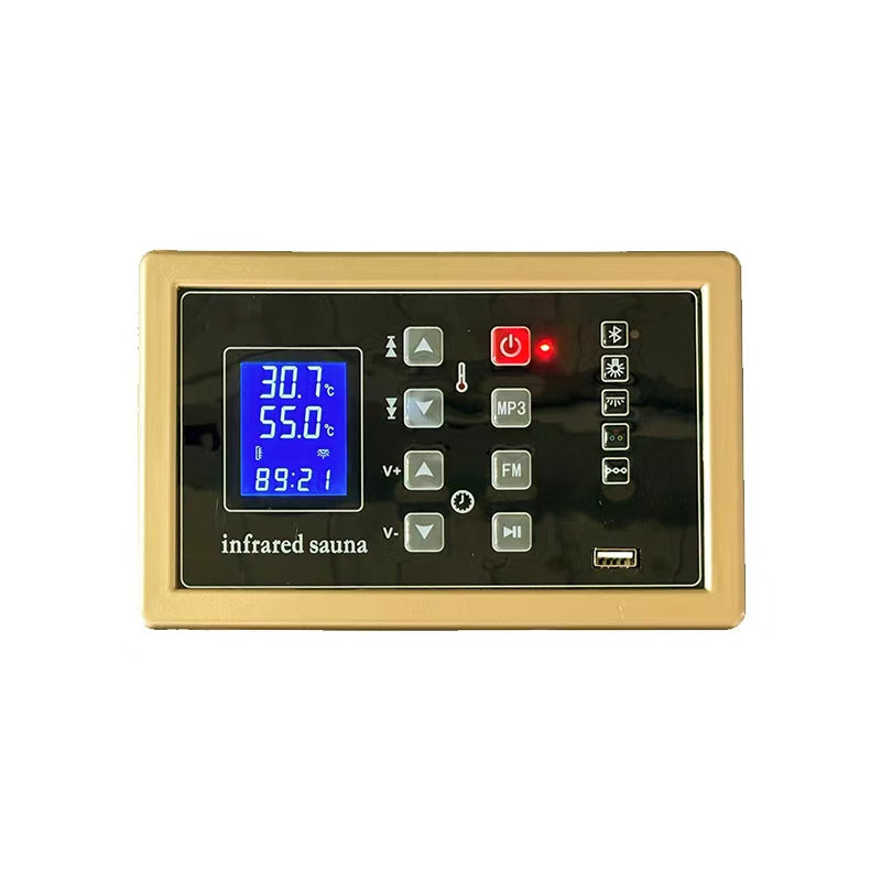 Sauna control system and power module replacement kit for maintenance and upgrades