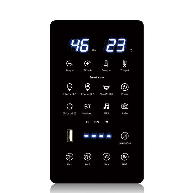 Complete sauna repair kit including controller and power supply for all sauna models