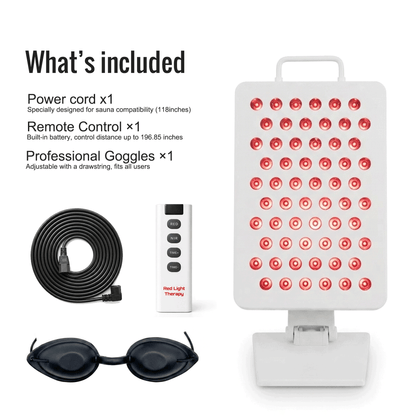 Red Light Core 60LEDs Red Light Therapy -Upgrade Your Infrared Sauna with Medical-Grade Red Light Therapy